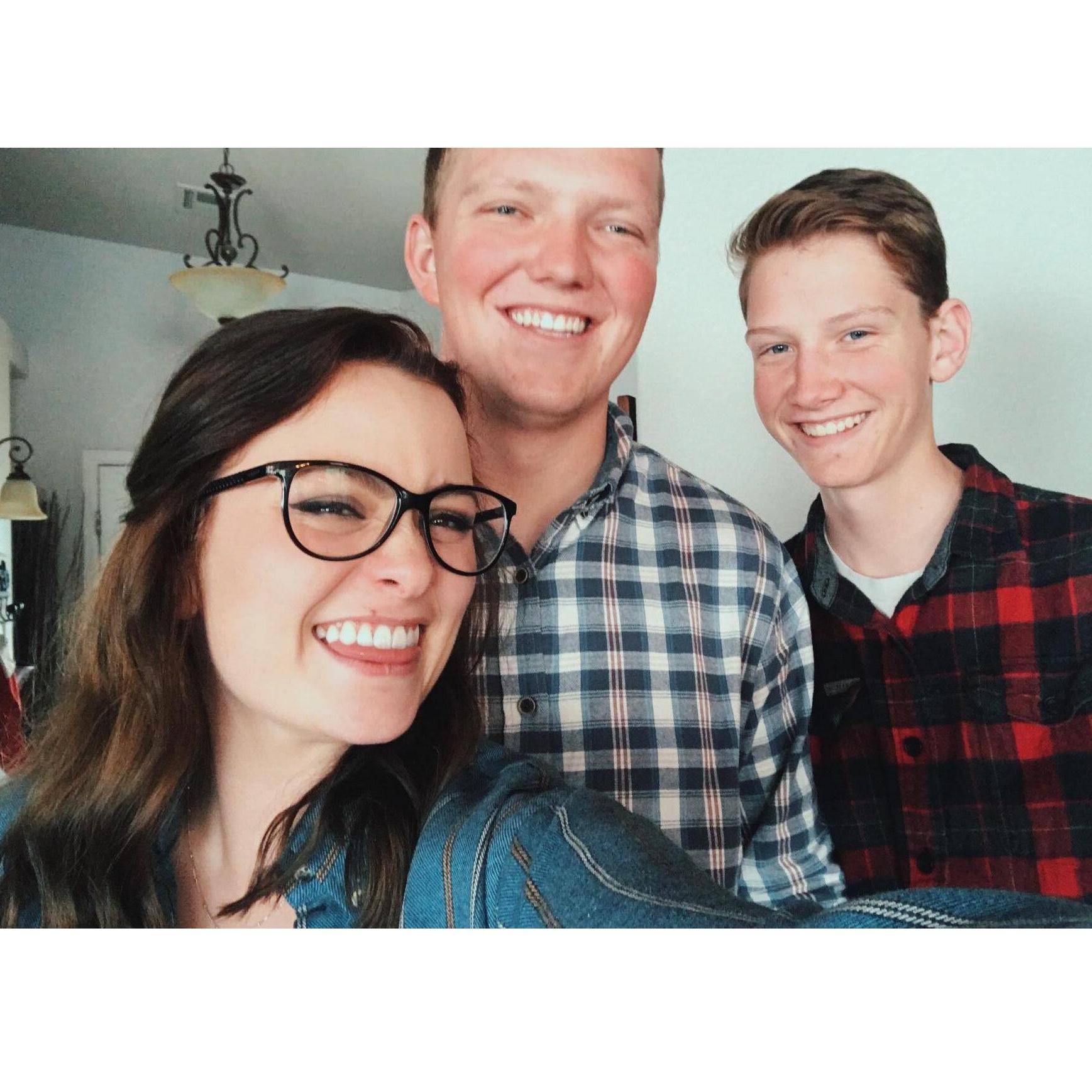 Jessie's first "Triest/Kuklish" Thanksgiving 2019.
