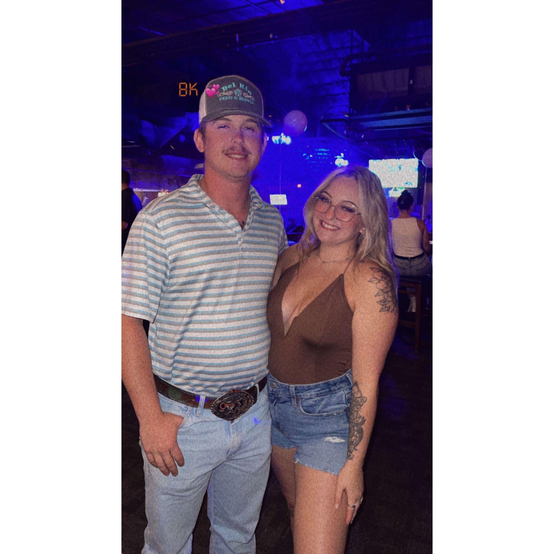 If anyone knows us they know we love to go out dancing and have fun!