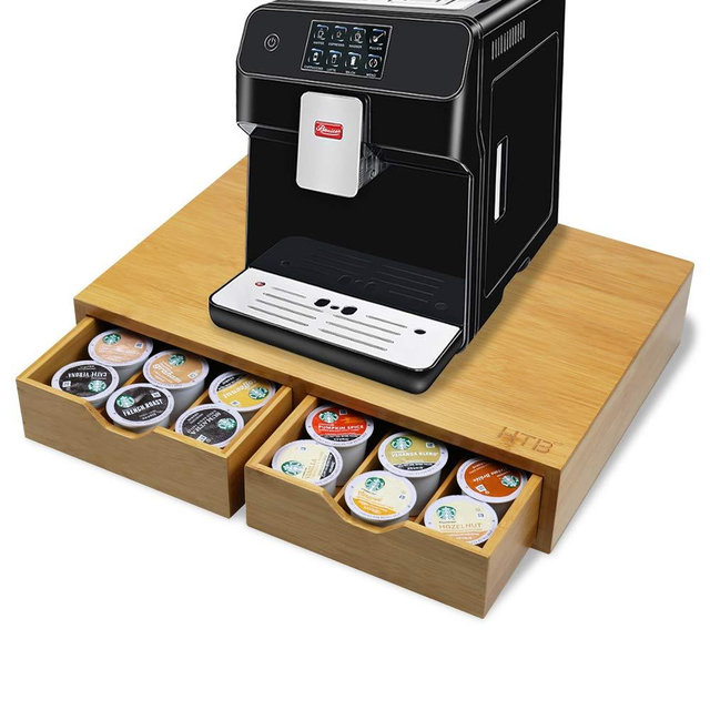 K-cup Holder Storage Drawer for Keurig K-cup Coffee Pods Holds 30 Coffee Pods