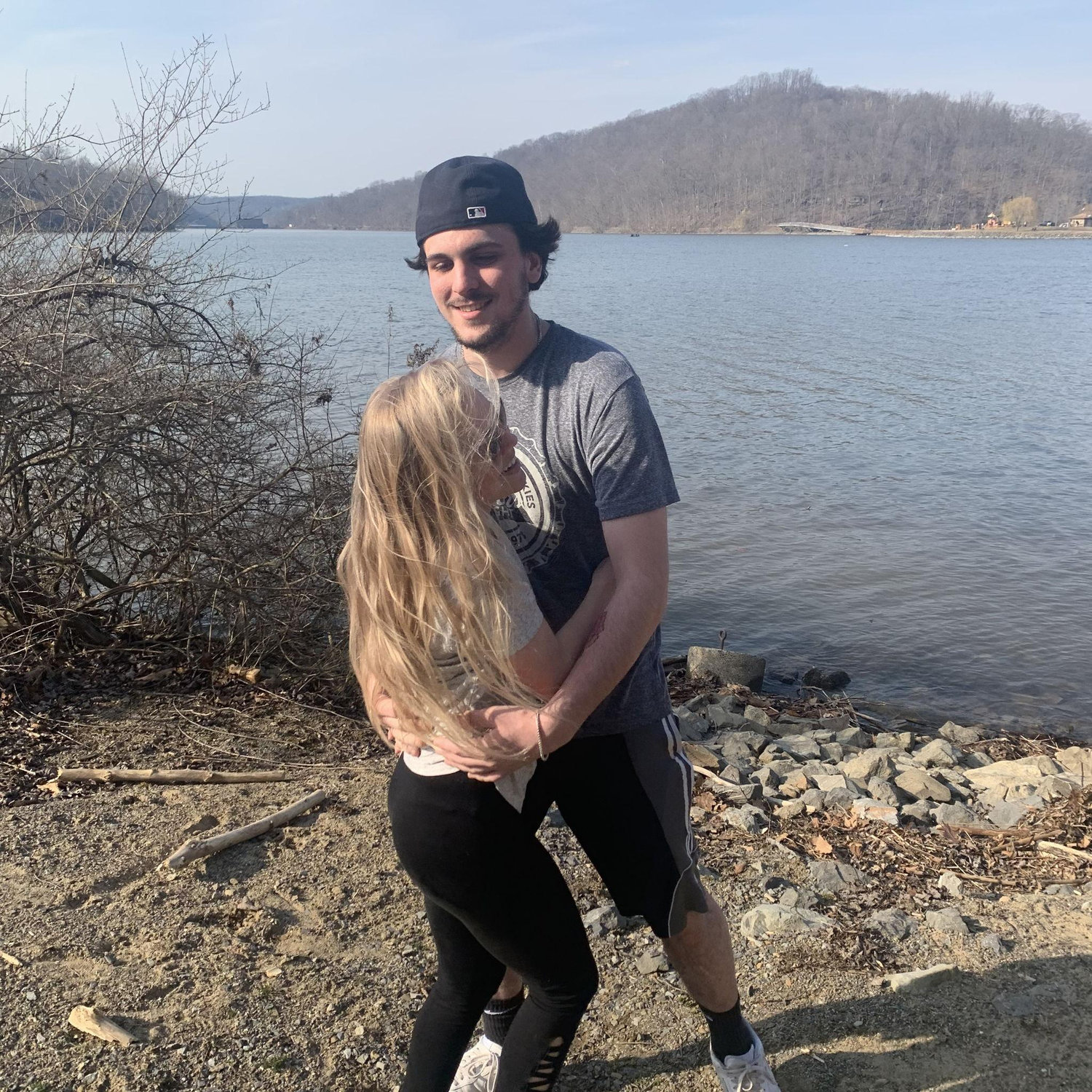 Our first photo together!