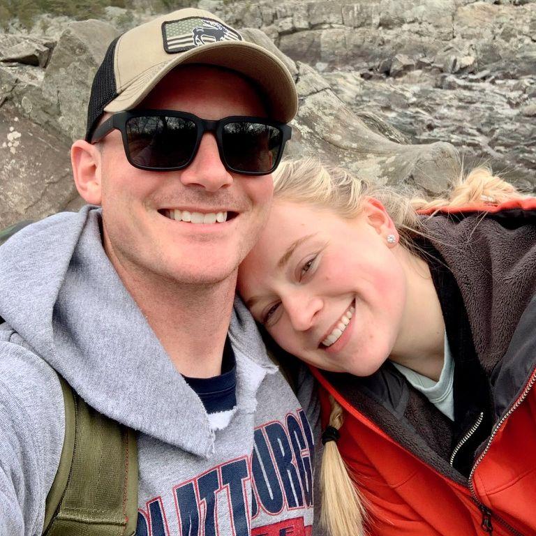 Our first photo together