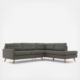 Baxter Sectional with Bumper