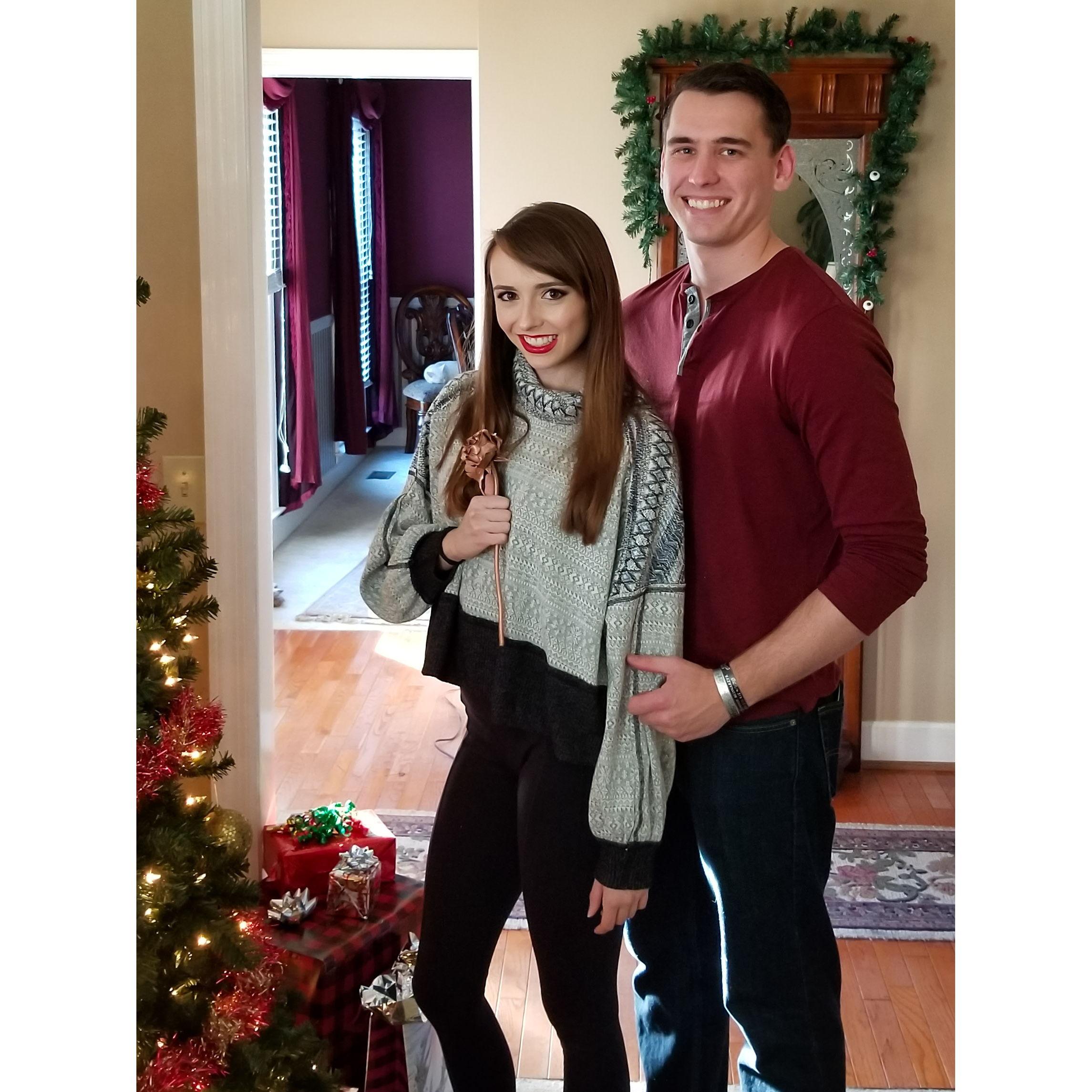 Our first Christmas together