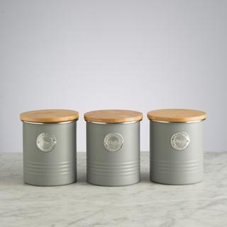 Living 3-Piece Canister Set