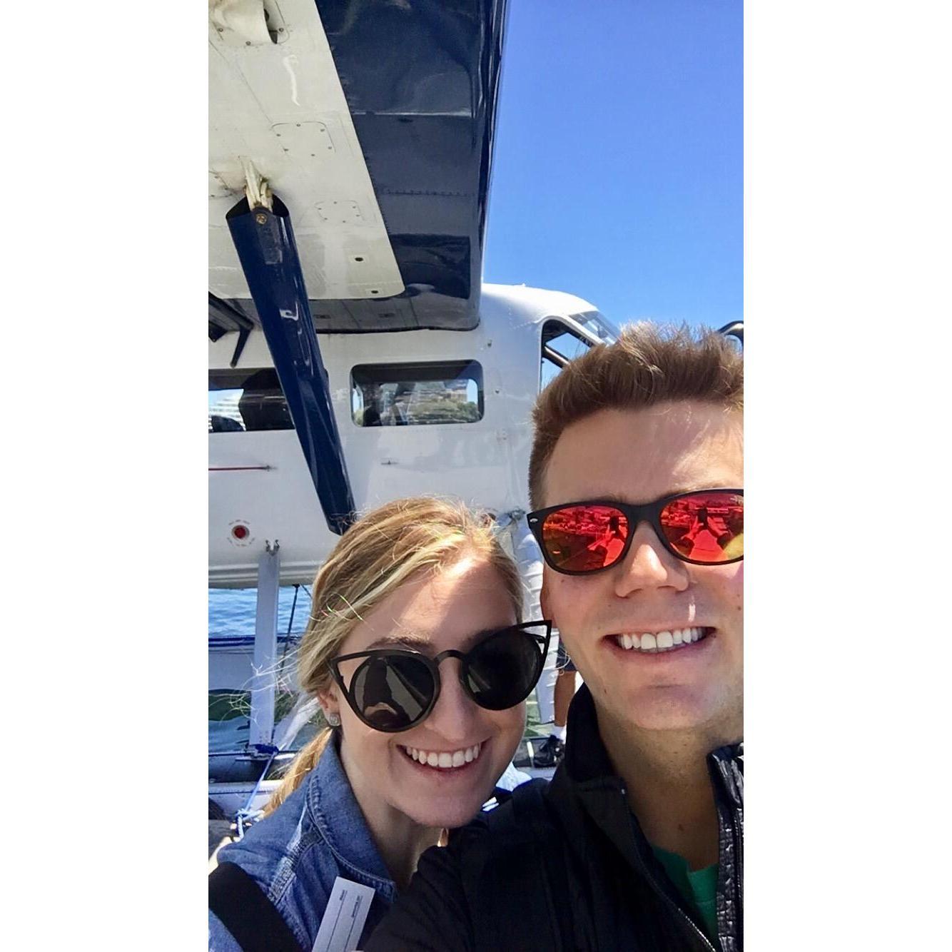 July 2018 - Taking seaplanes from Vancouver to Victoria Island!