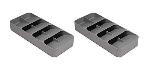 Joseph Joseph Kitchen Drawer Organizer DrawerStore Set (Cutlery-Large, Set of 2)
