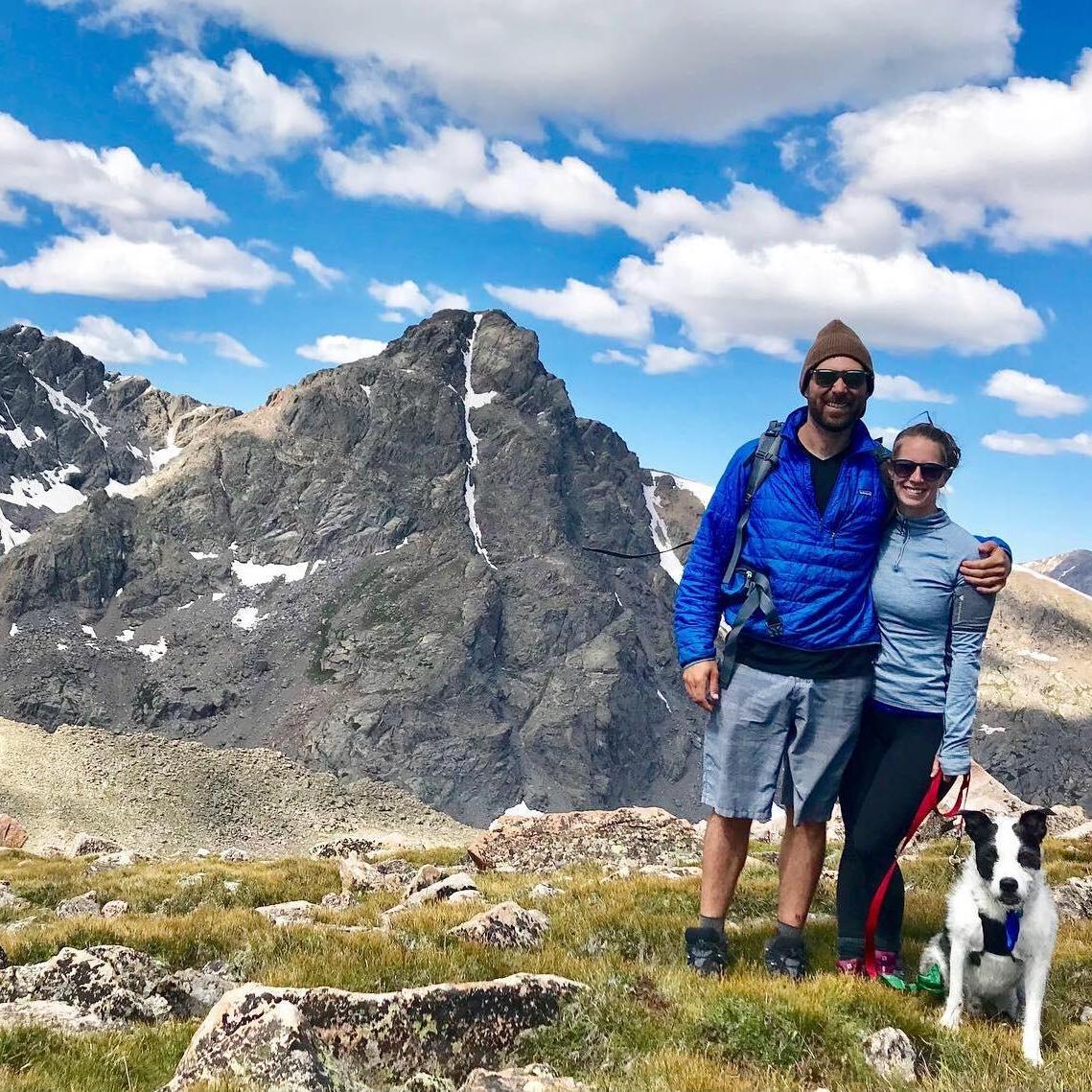 13,000 feet at Notch Mountain in Vail, CO
