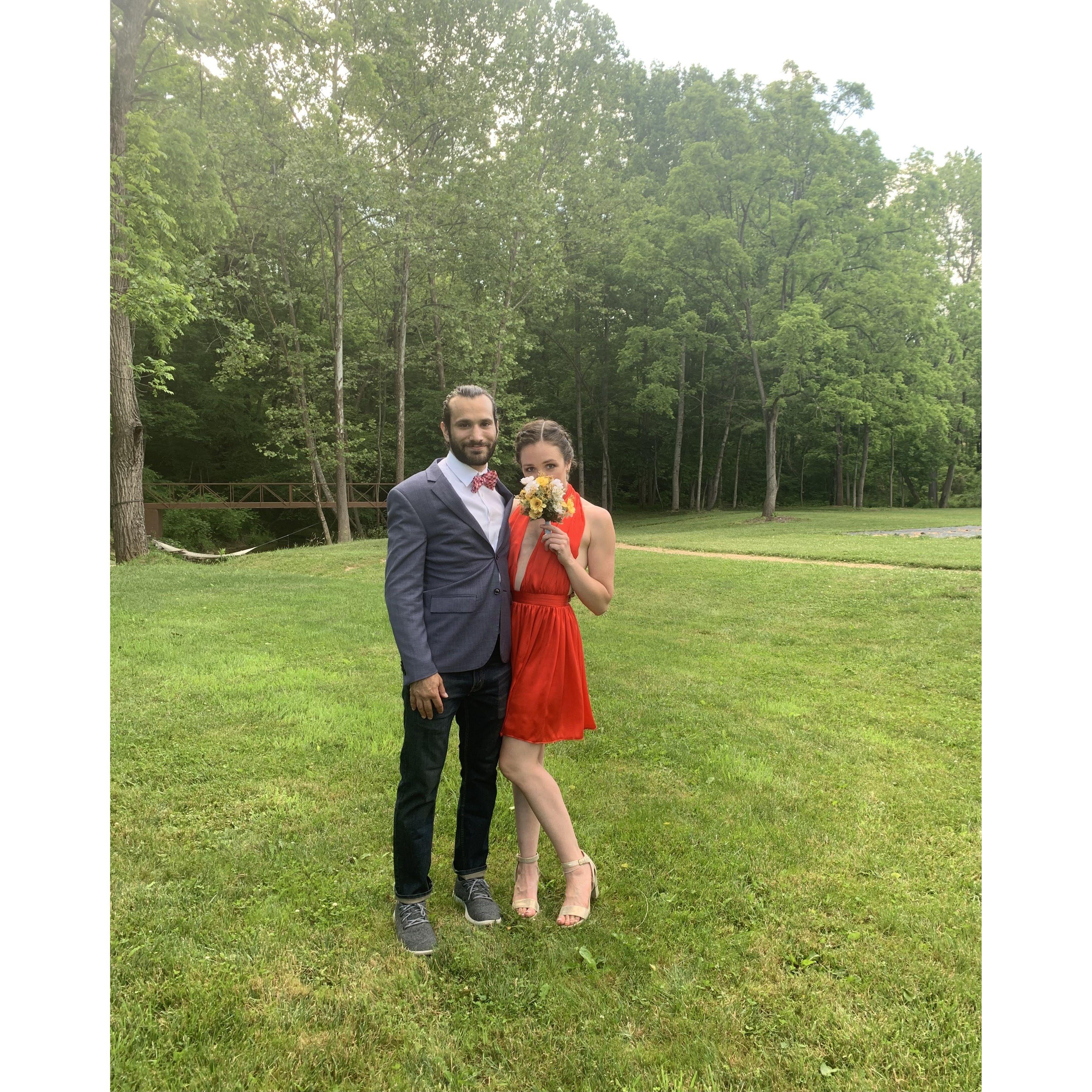 The first of several friends weddings we attended (Jess & Anthony June 2021!!)