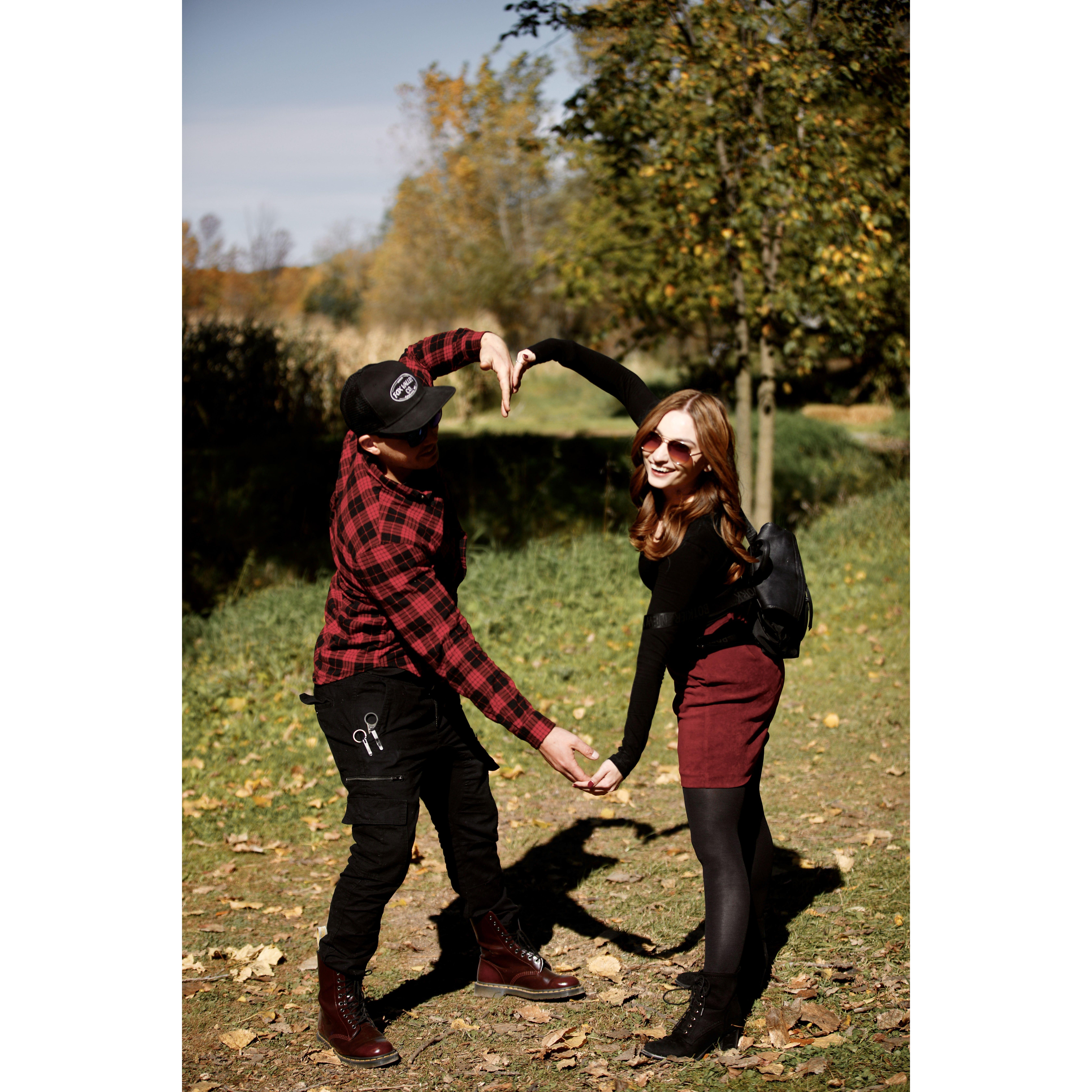 Our first fall apple picking day in 2022.