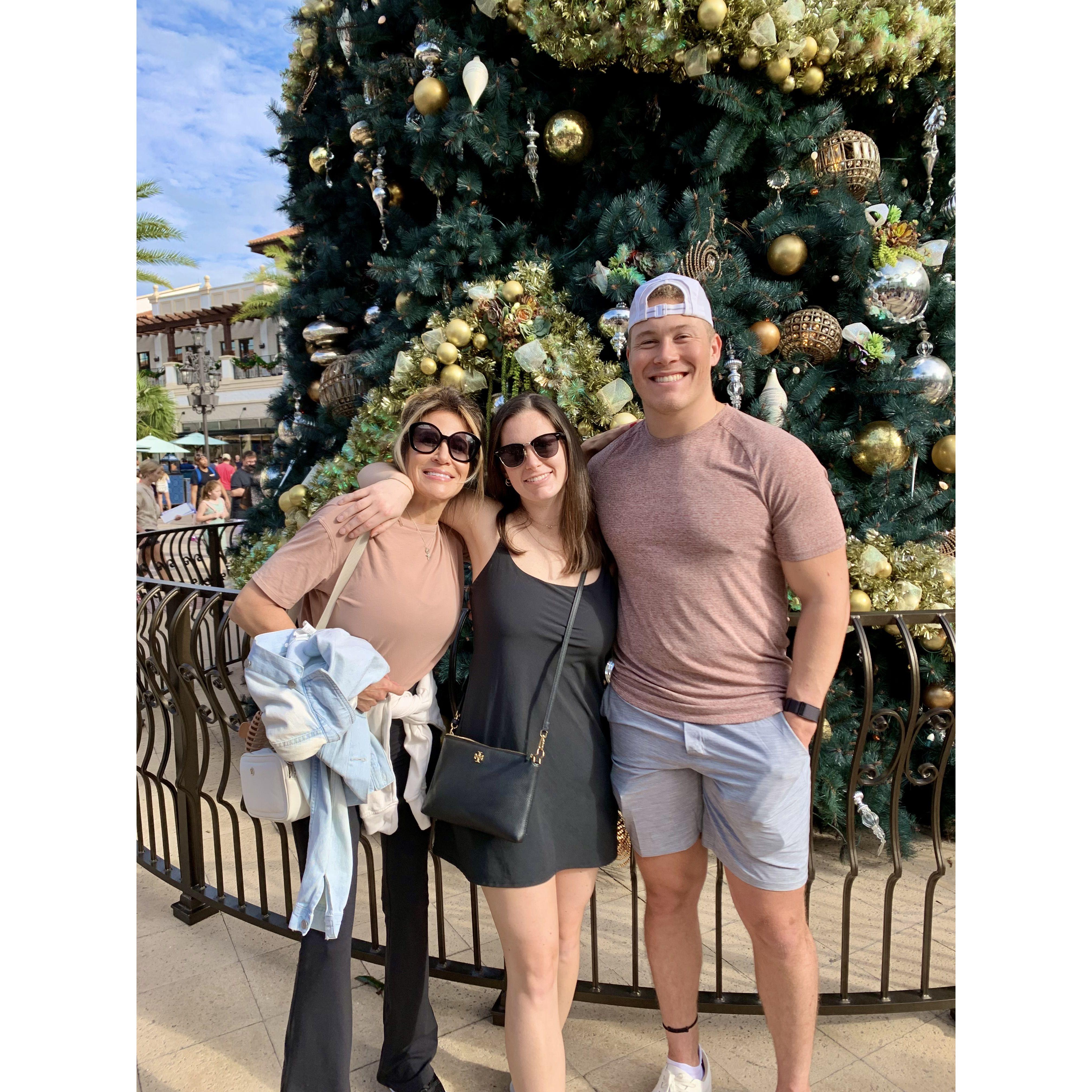 Christmas in Orlando with Kyle's family
