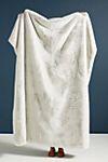 Sophie Faux Fur Throw Blanket Grey
