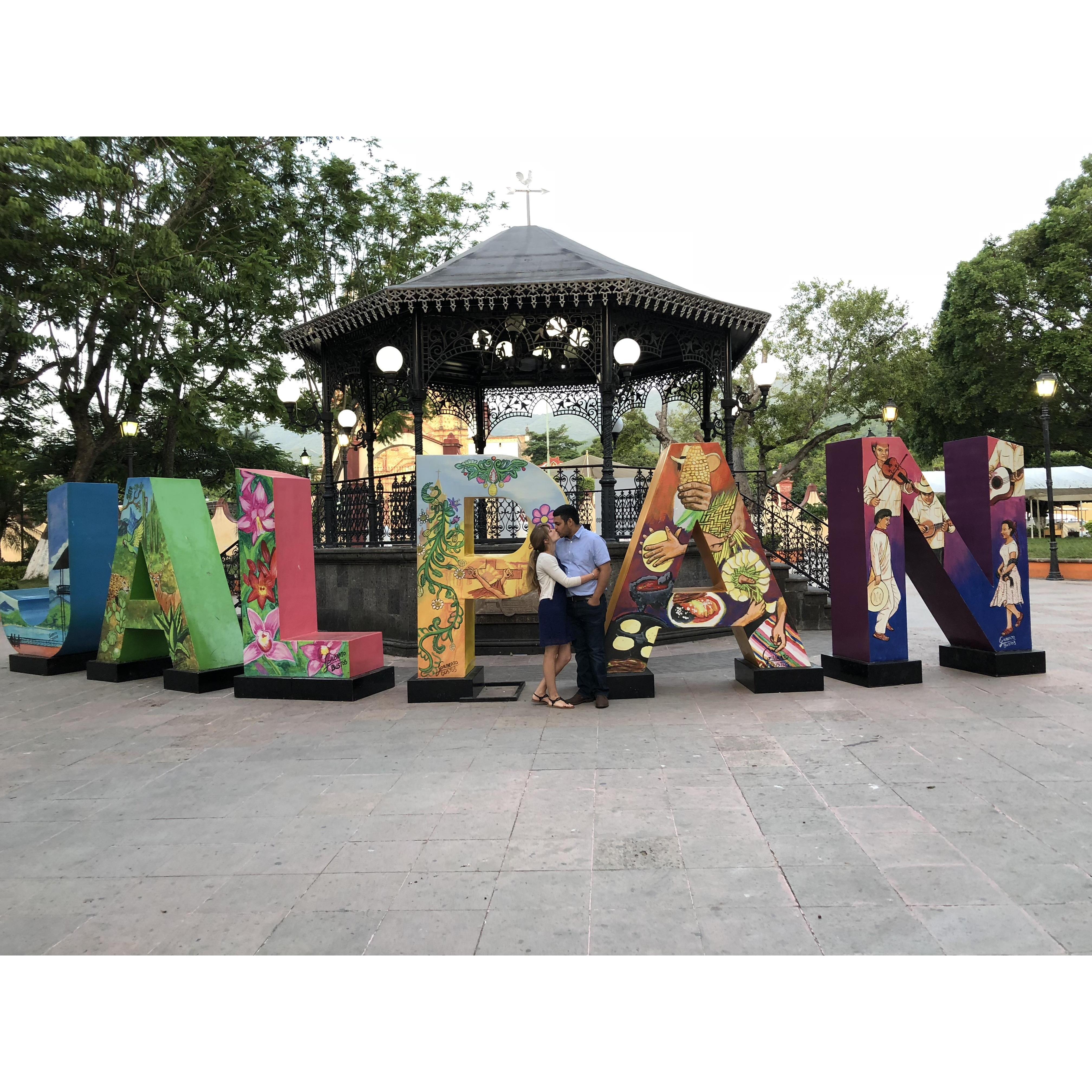 Us in Jalpan last summer (2018)