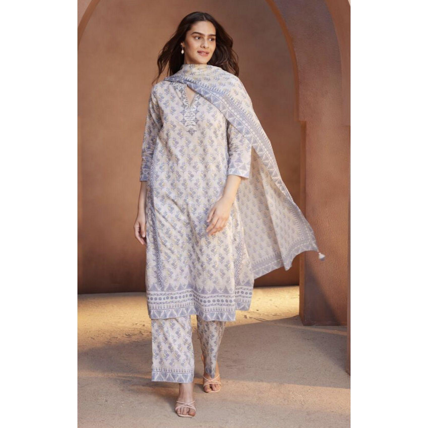 Salwar Kameez - Mehndi