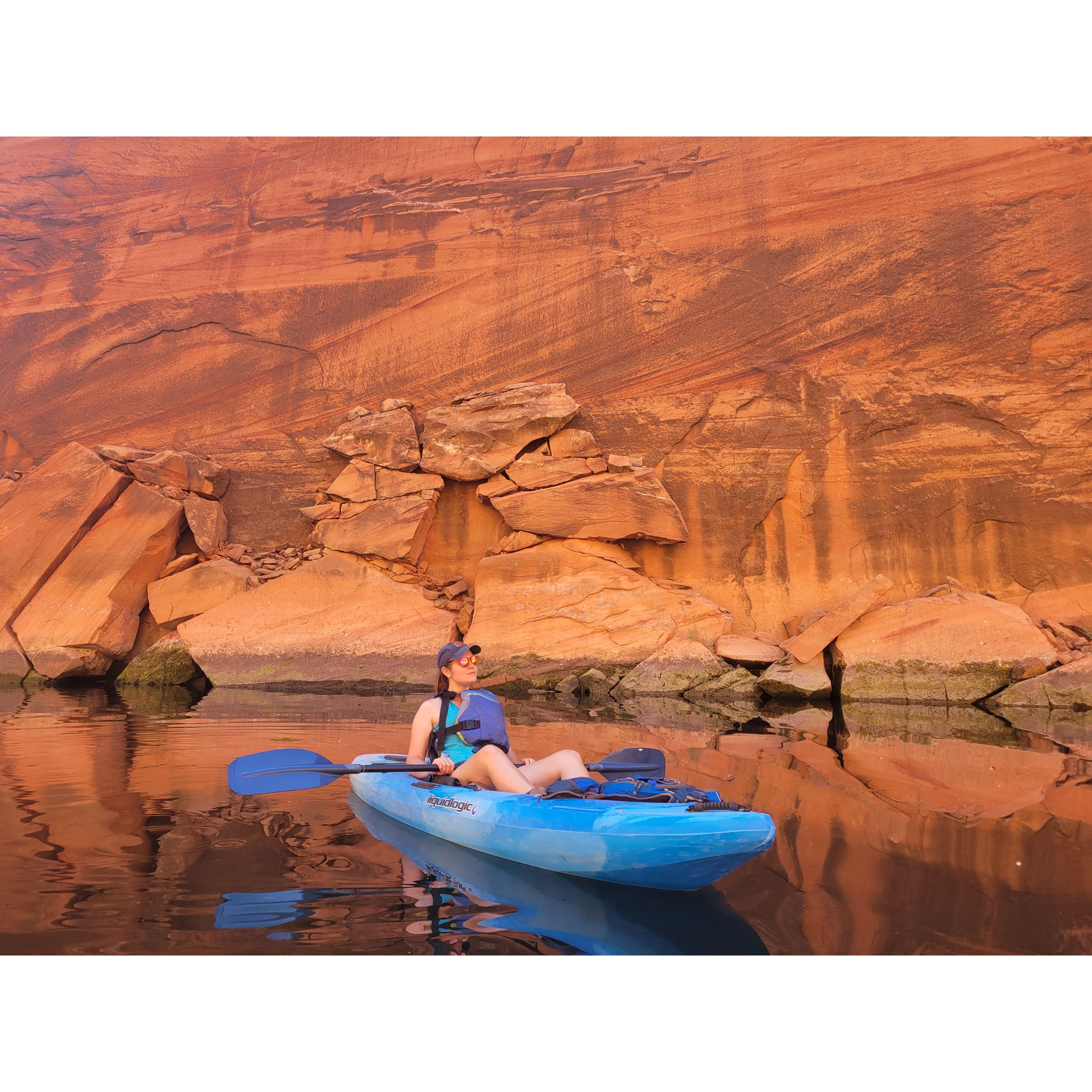Kayaking Horseshoe Bend!