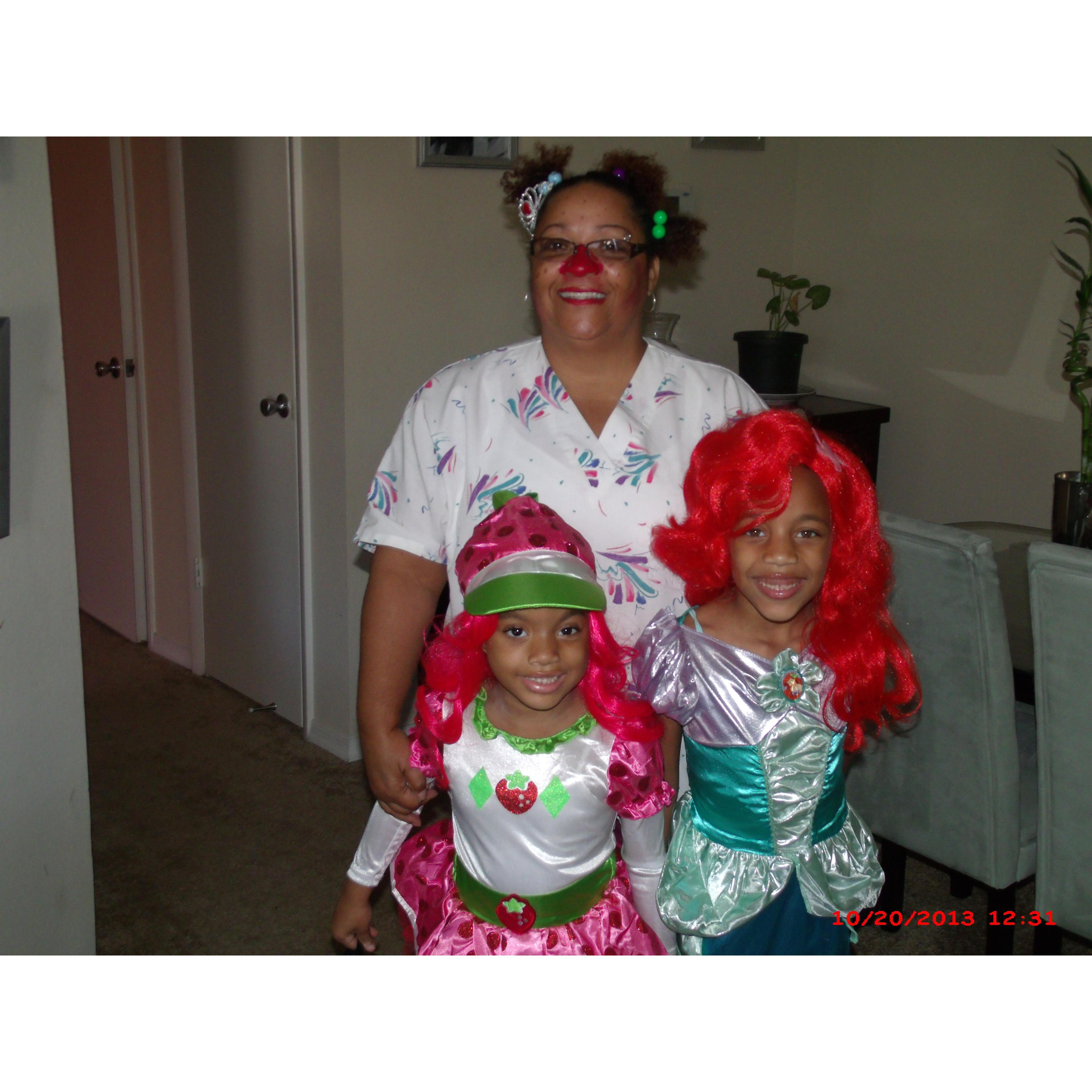 Grandma and her Shortcake and her Mermaid!!