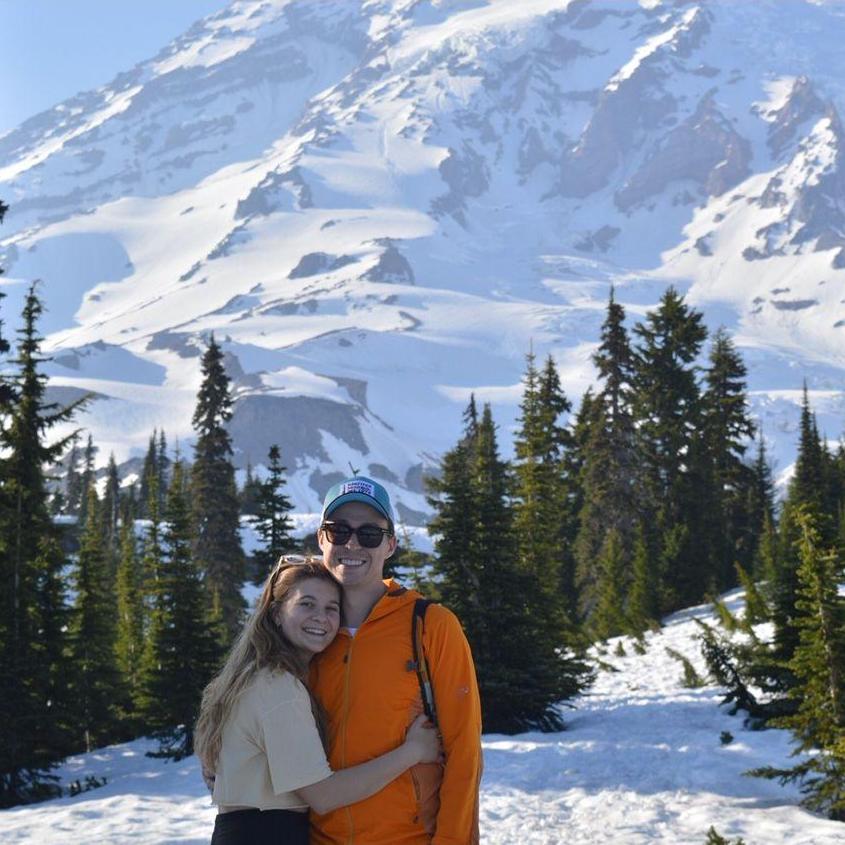 Visiting Mt. Rainier National Park in 2019.