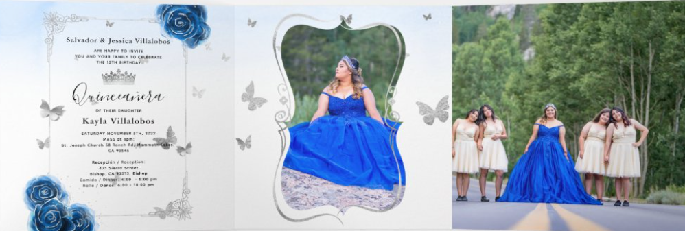 The Wedding Website of Salvador y Jessica Villalobos and Mis Kayla Quinceañera