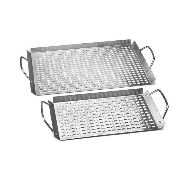 Outset Stainless Steel 2-Piece Grill Grid Set