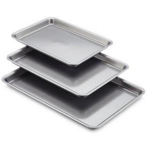 Anolon - 3-Pc. Silver Cookie Pan Set