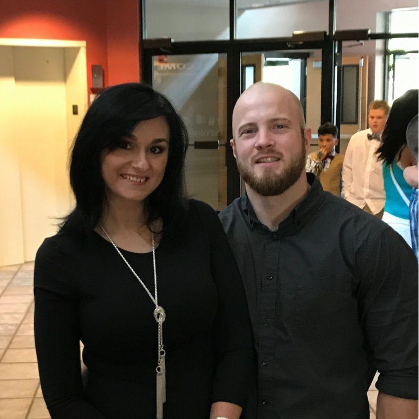 Our first wedding date. Paul and Valarie Wills.