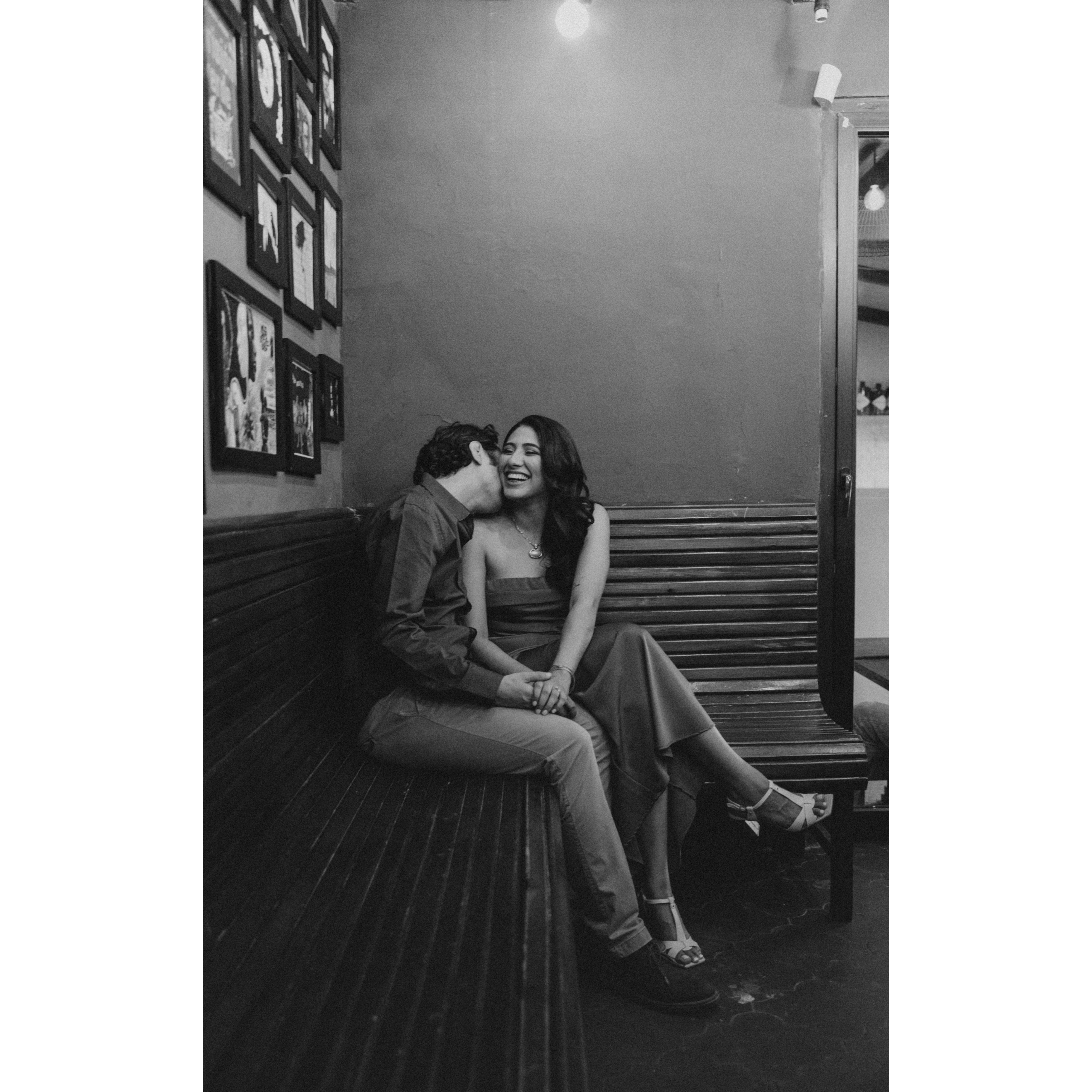 Foto de nuestra sesión de pre boda