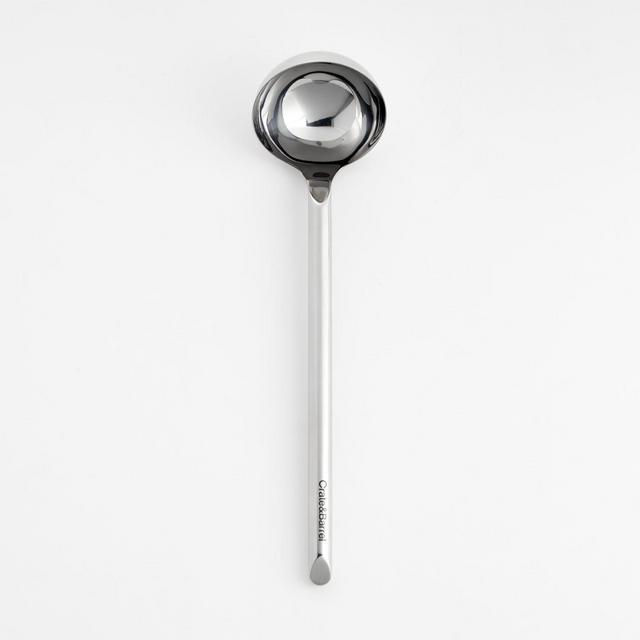 Crate & Barrel Stainless Steel Ladle