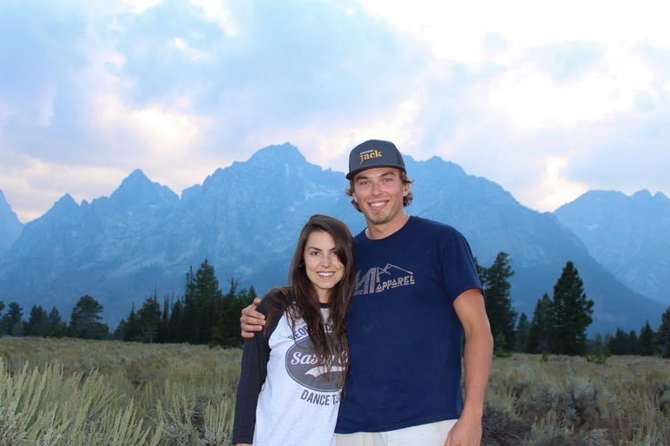 Taken on our cross country road trip in 2017. The man who took this photo for us asked if we were married and Parker said, “not yet.”