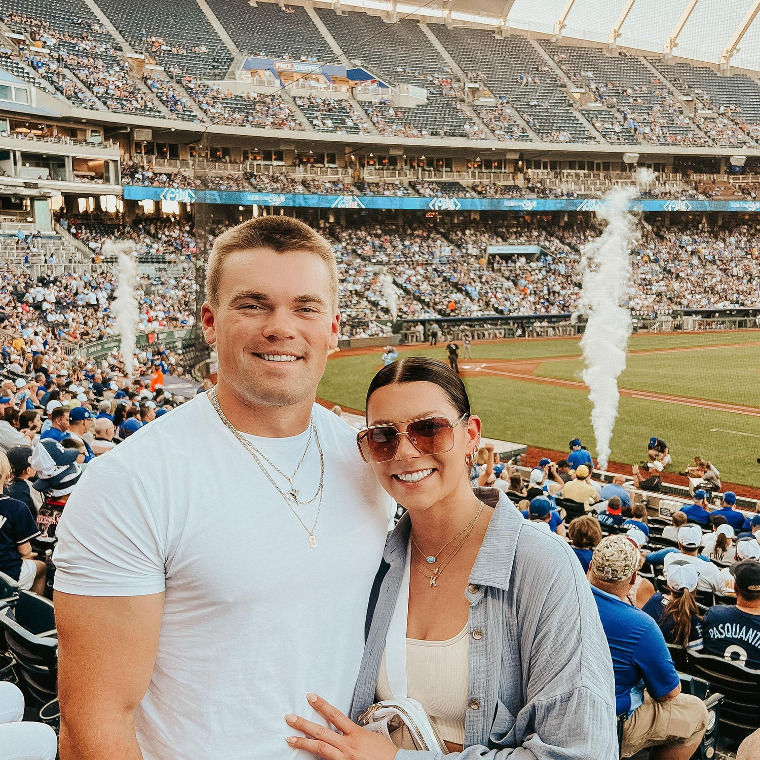 Our first MLB game together!