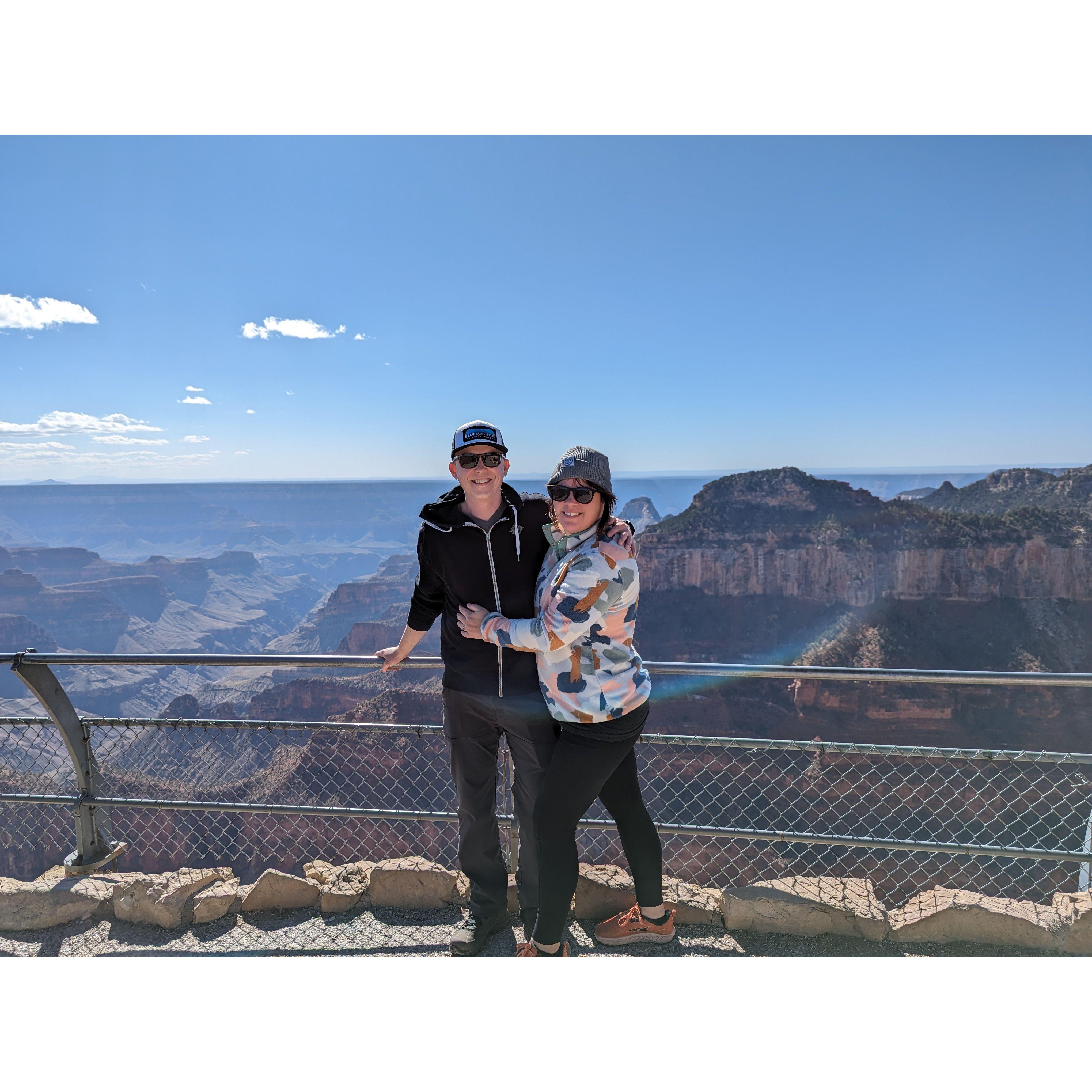 Quick stop at the Grand Canyon