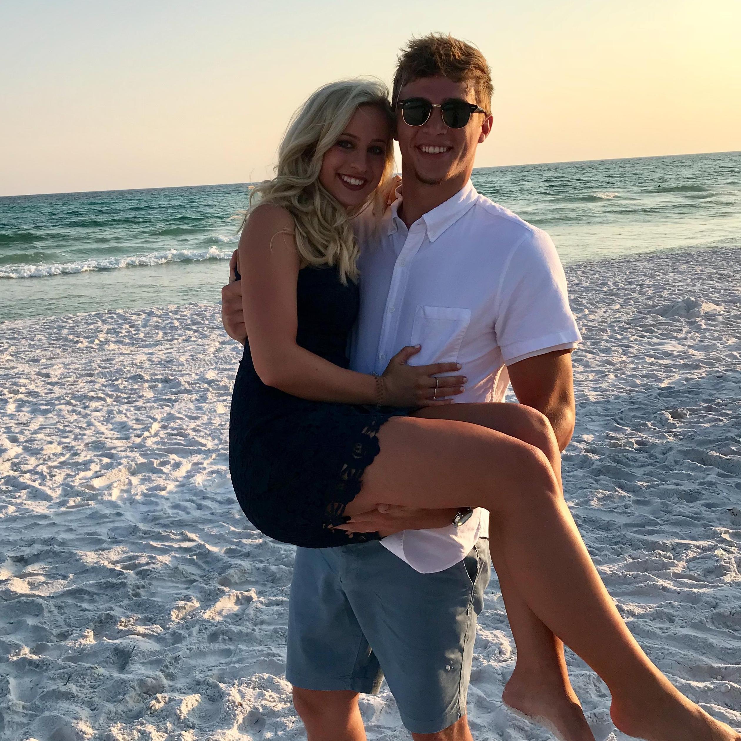 Our first trip to the beach together! 5.12.18