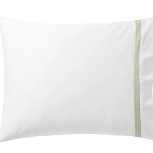 Border Frame Sateen Pillowcases (Set of 2)