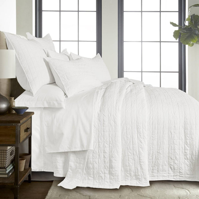 King Dara Bedspread Set White - Homthreads