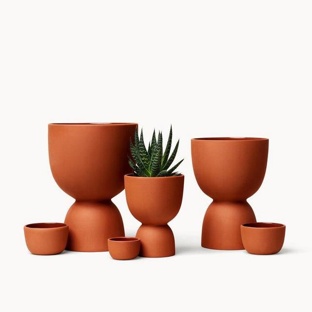 Stacked Planters - Terracotta