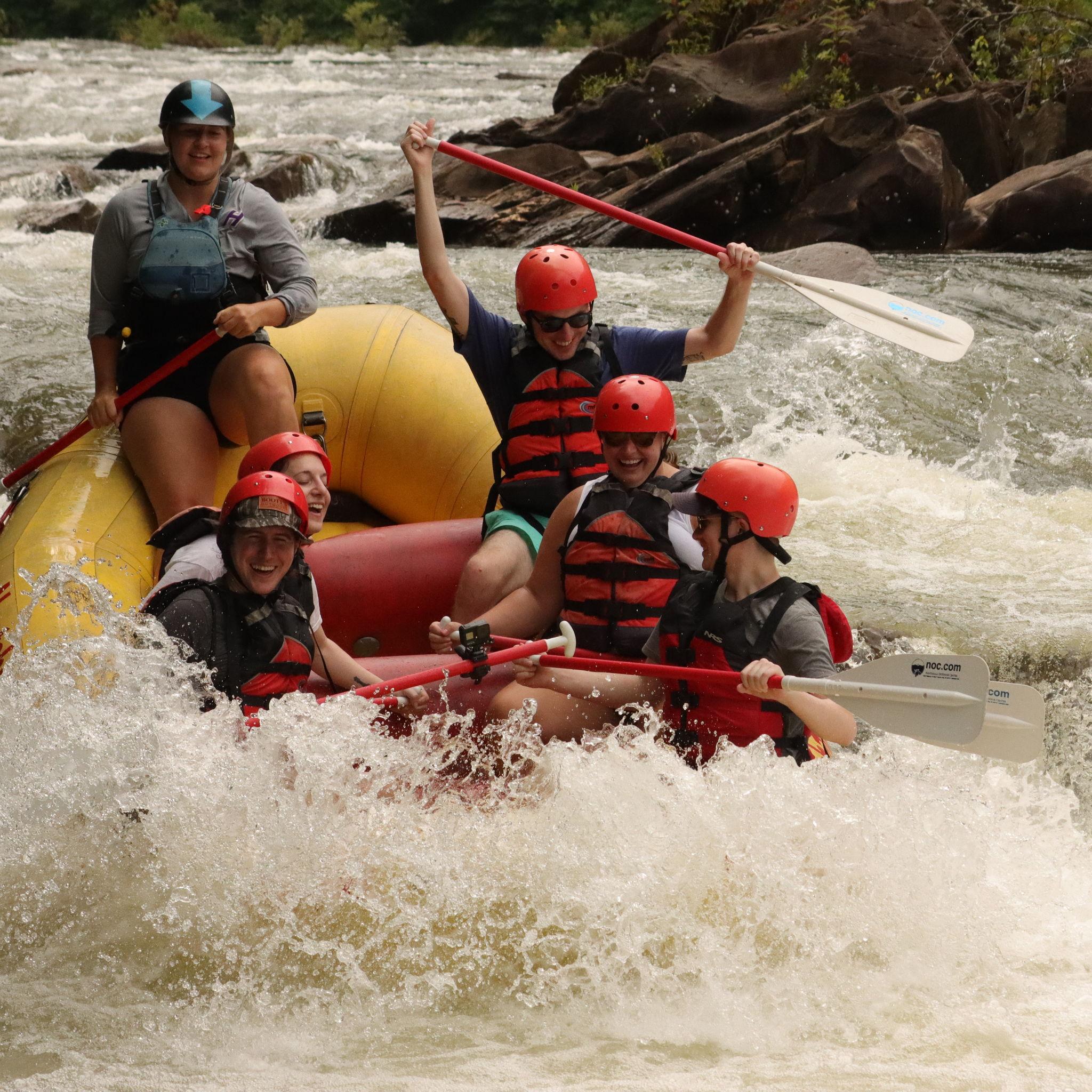 White water rafting