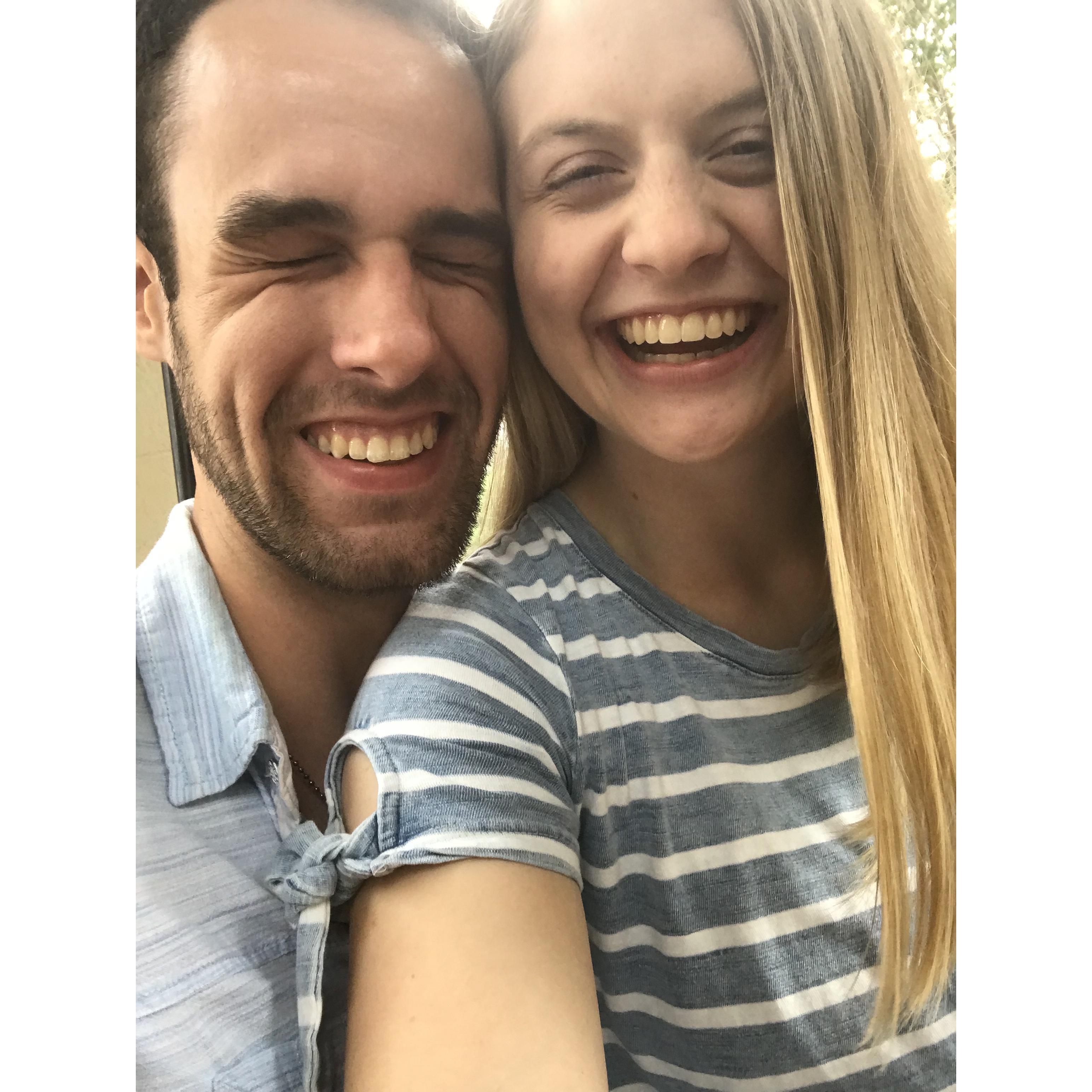 The day he asked me to be his girlfriend ❤️