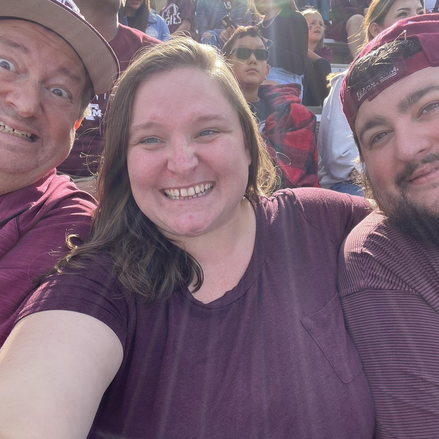Seeing Texas A&M football in TX!