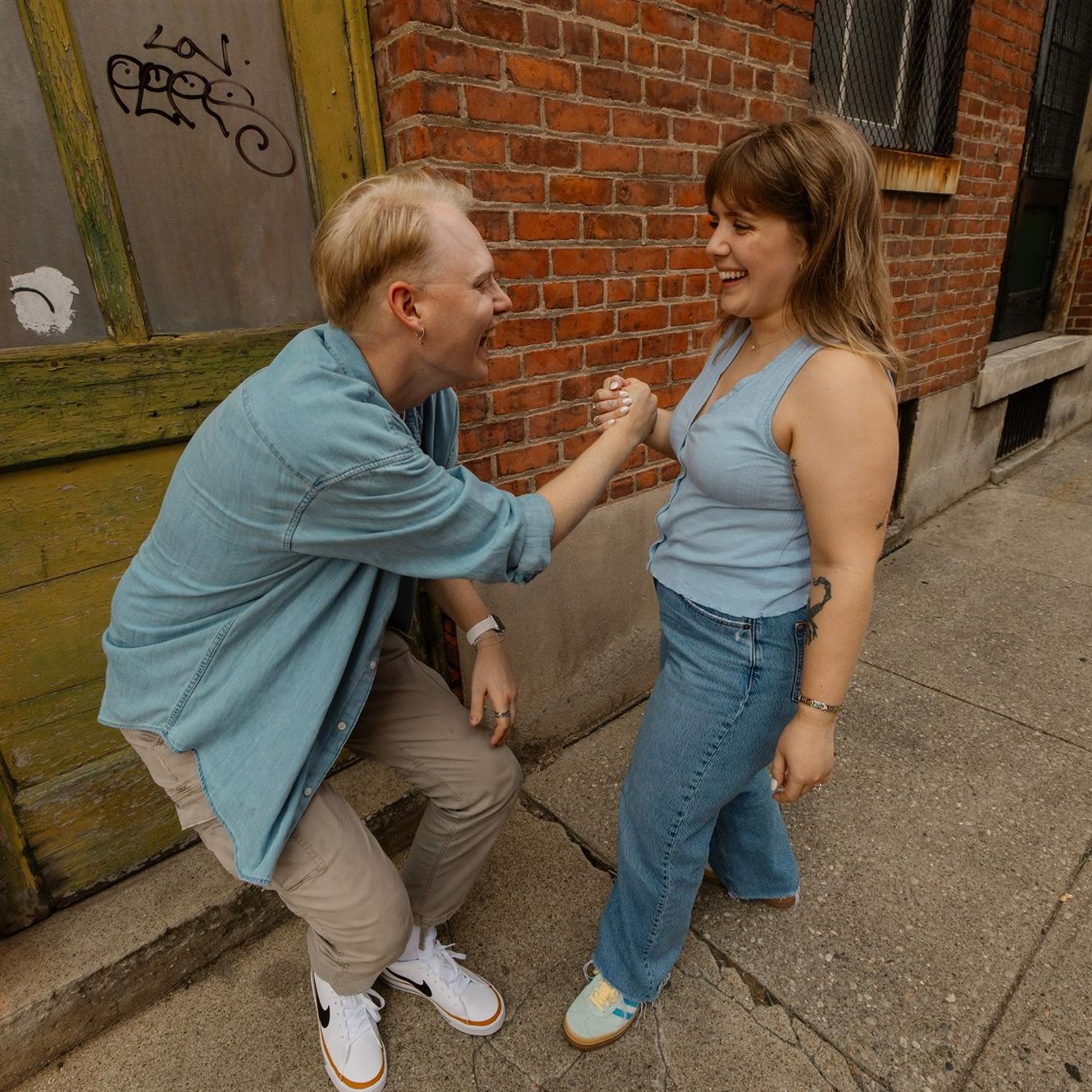 “Help me up big dawg”