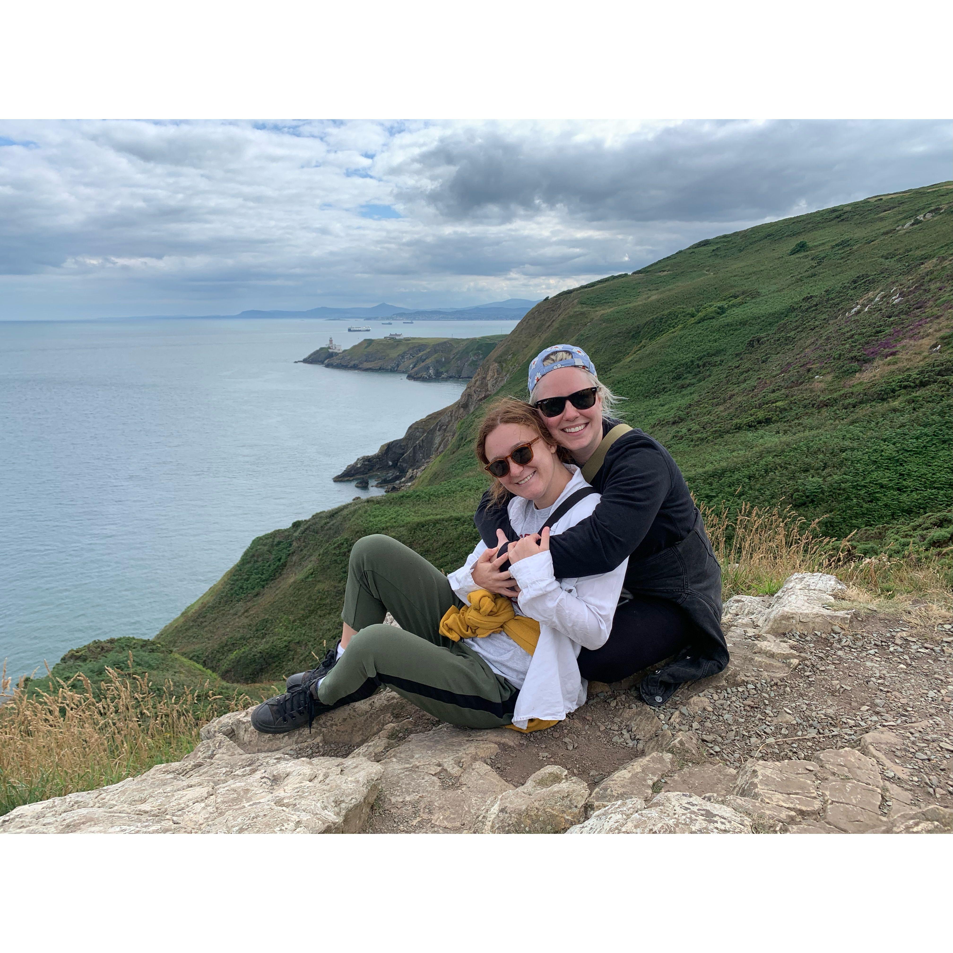 In scenic Howth, Ireland