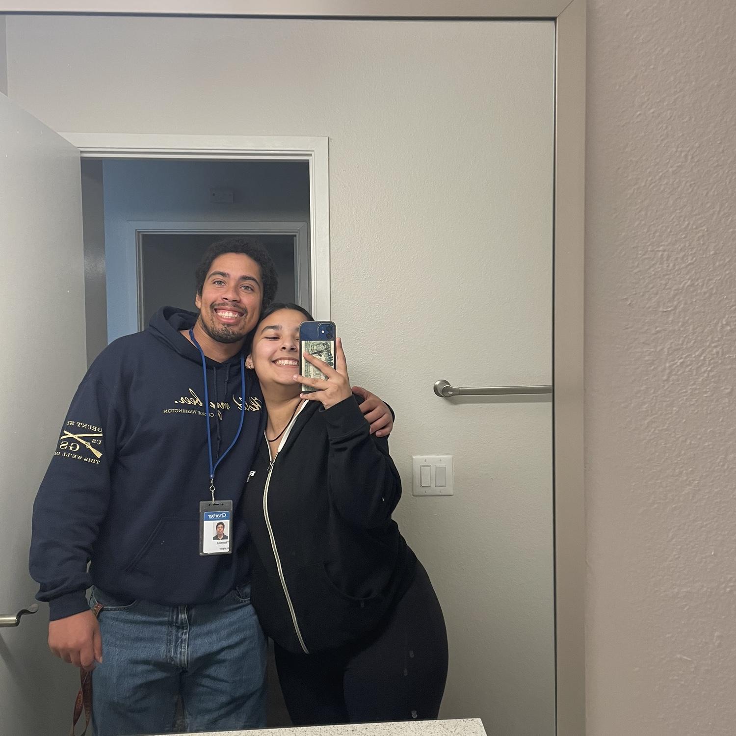 Our first place together!