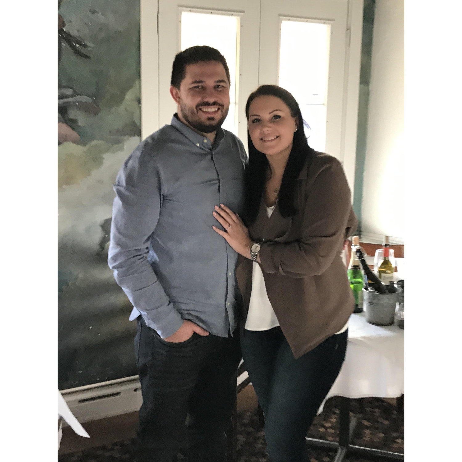 Right after we got engaged!