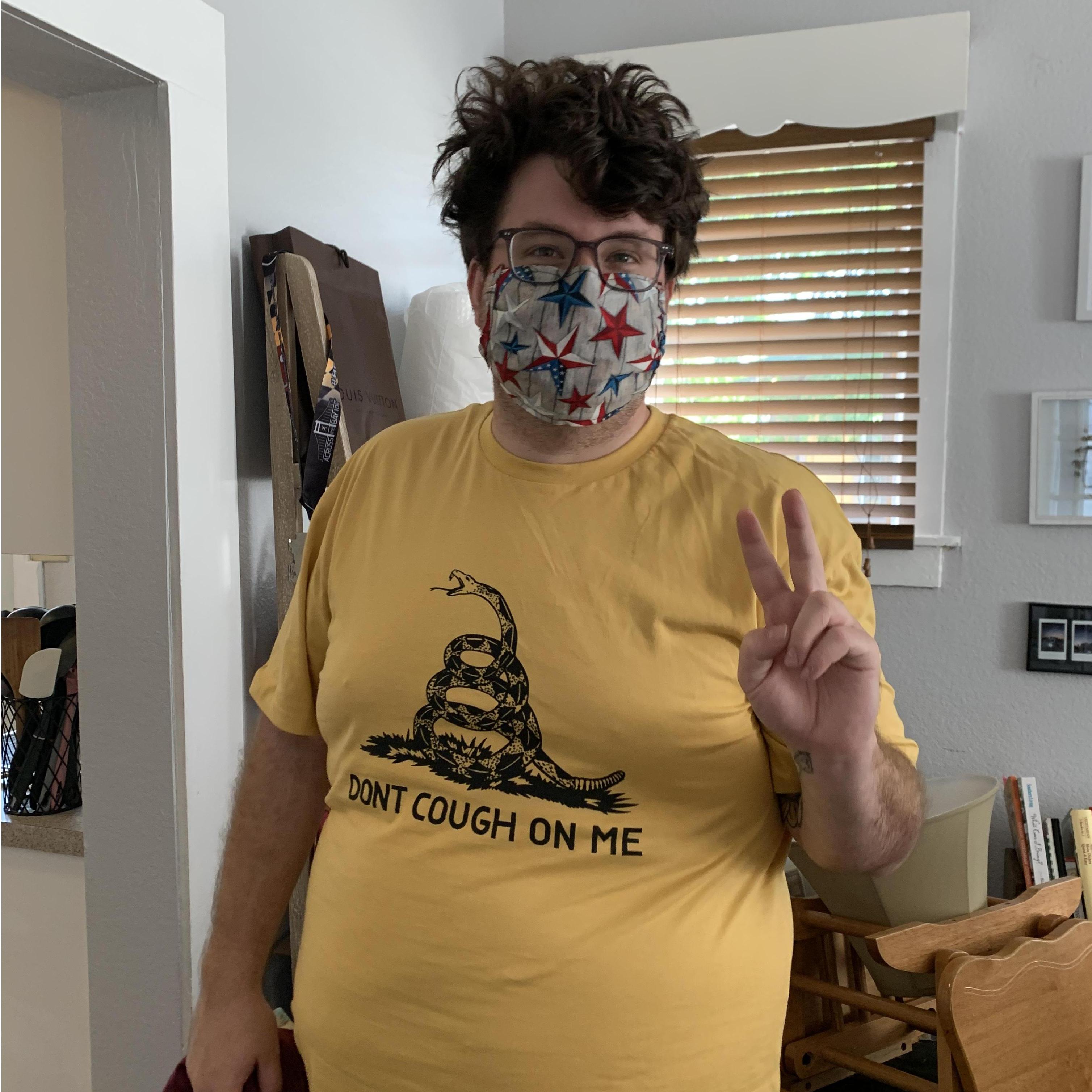 "Don't Cough On Me" - Jeb celebrates the end of having COVID!
