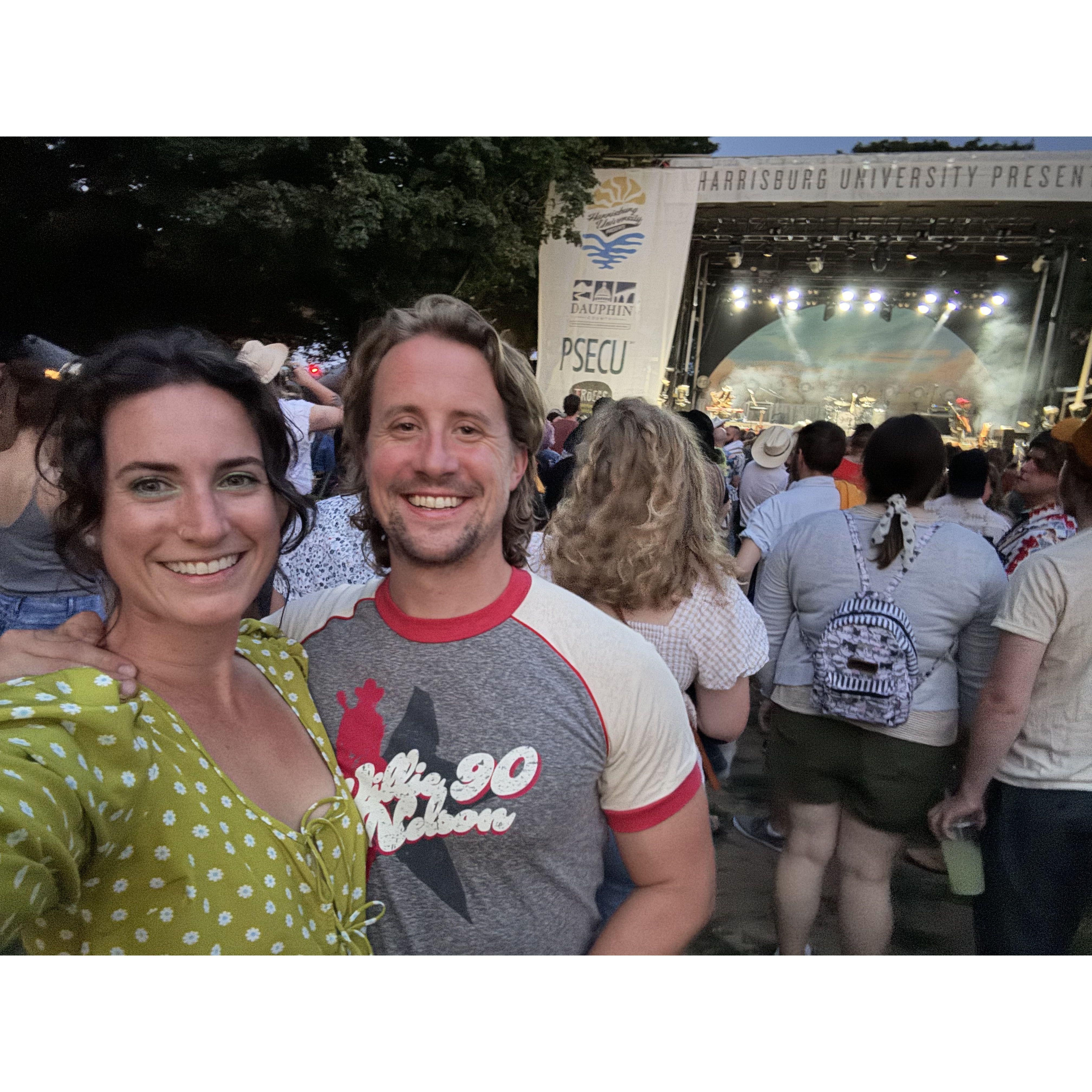 We LOVE live music, any chance we can dance together we will. This show was Orville Peck.