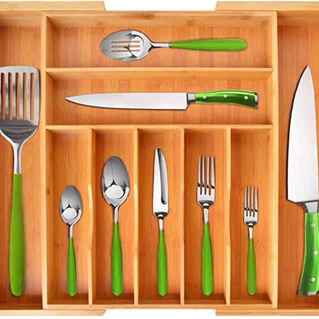 Bamboo Drawer Organizer