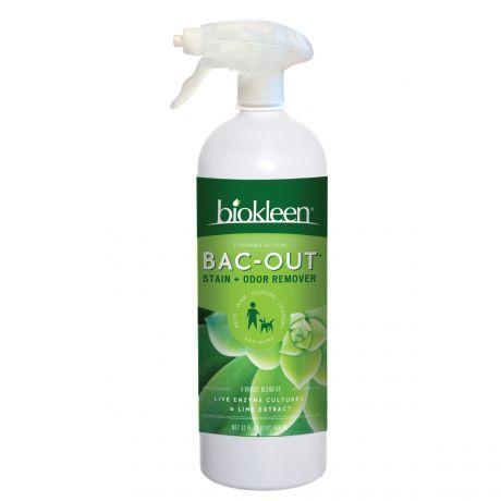 Bac-Out Stain + Odor Remover Foaming Action Spray - 32 Fl Oz