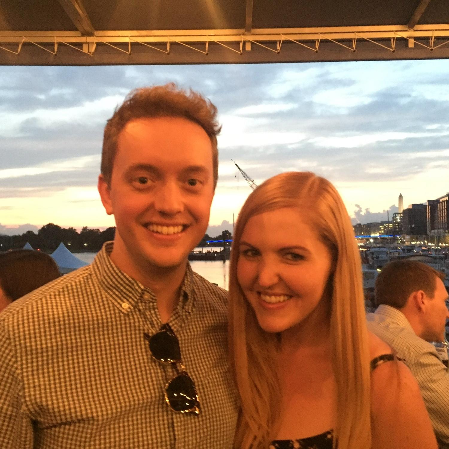 Our first photo together - August 2017!