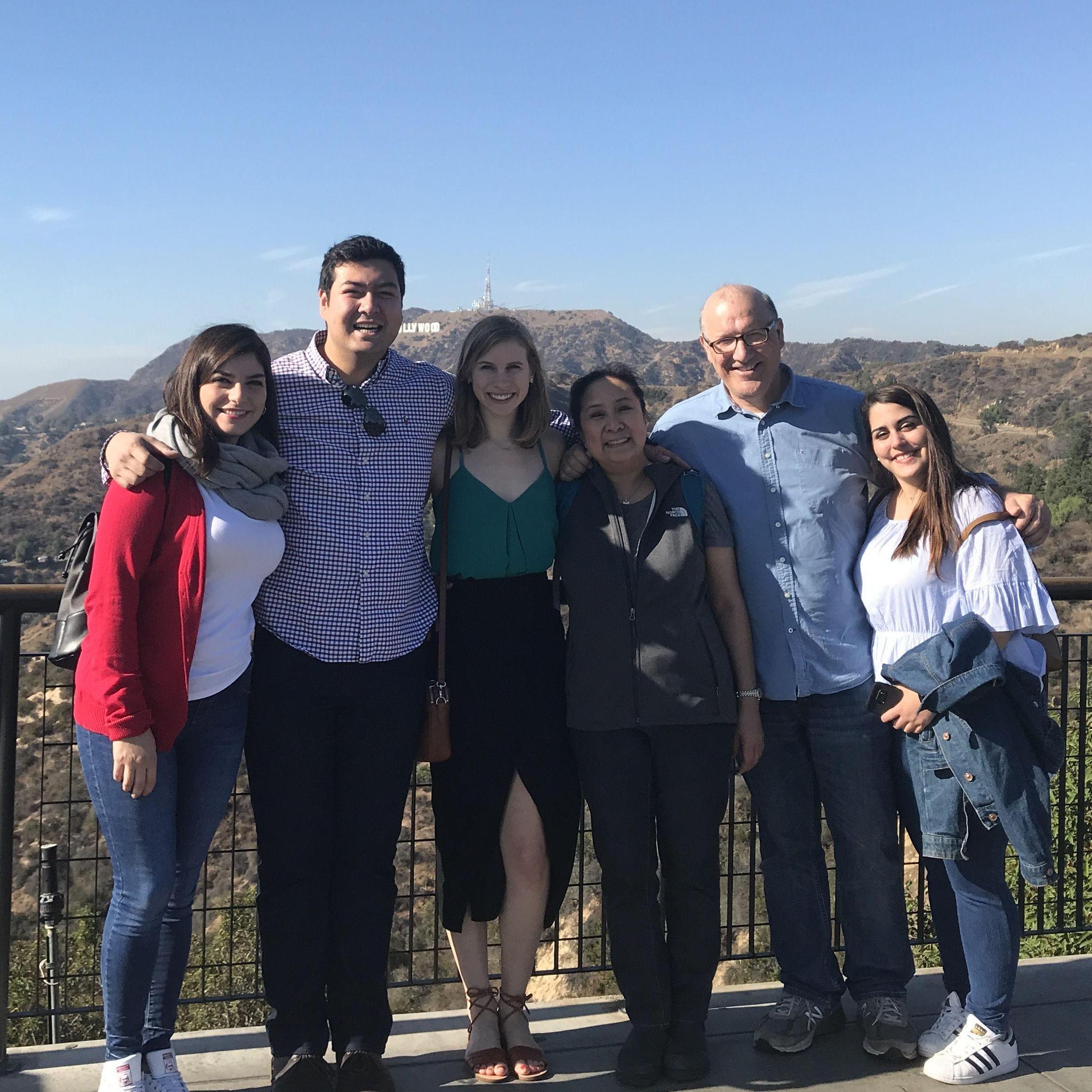 LA with cousins from Italy Valentina & Donatella ~ Dec. 2017