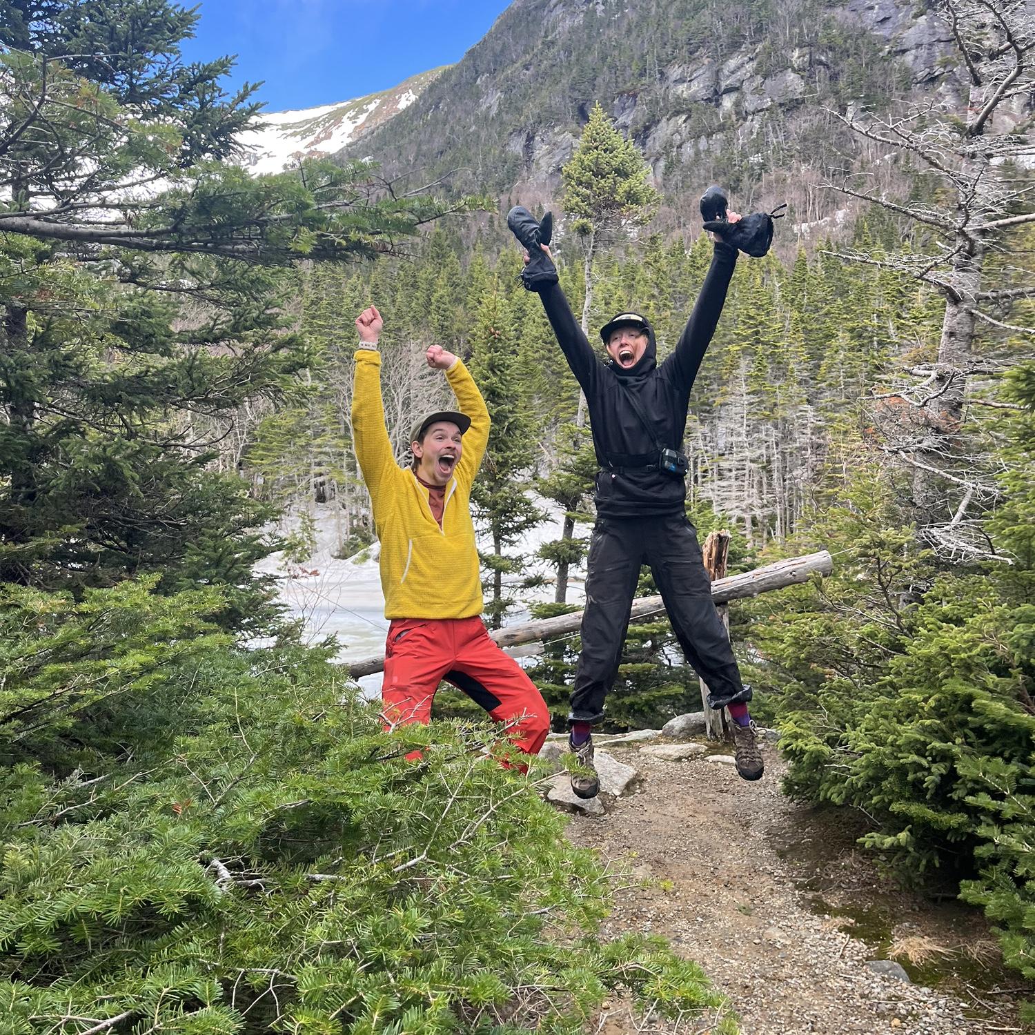 Engagement at Tuckerman Ravine!