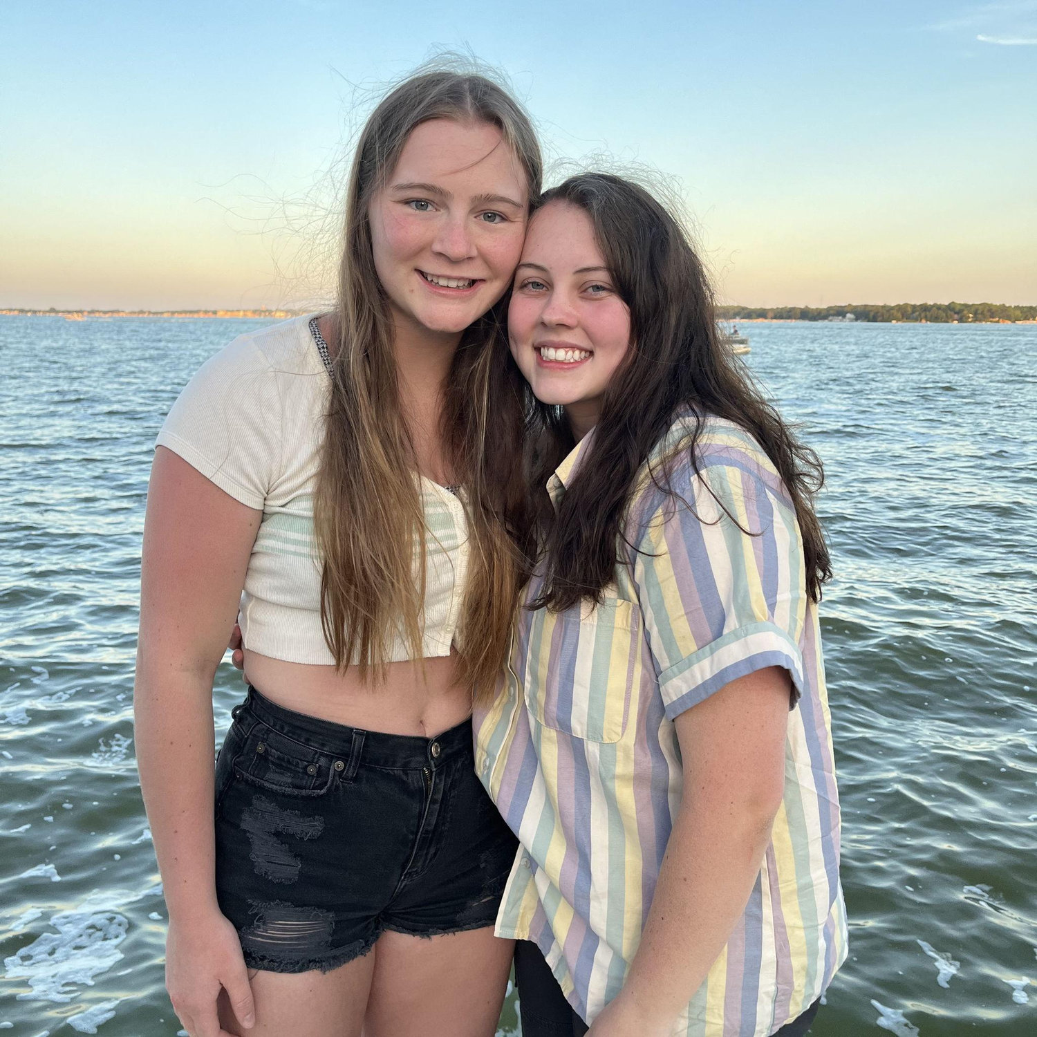 July 2022: We spent the summer face-timing every day and making long drives to visit each other!