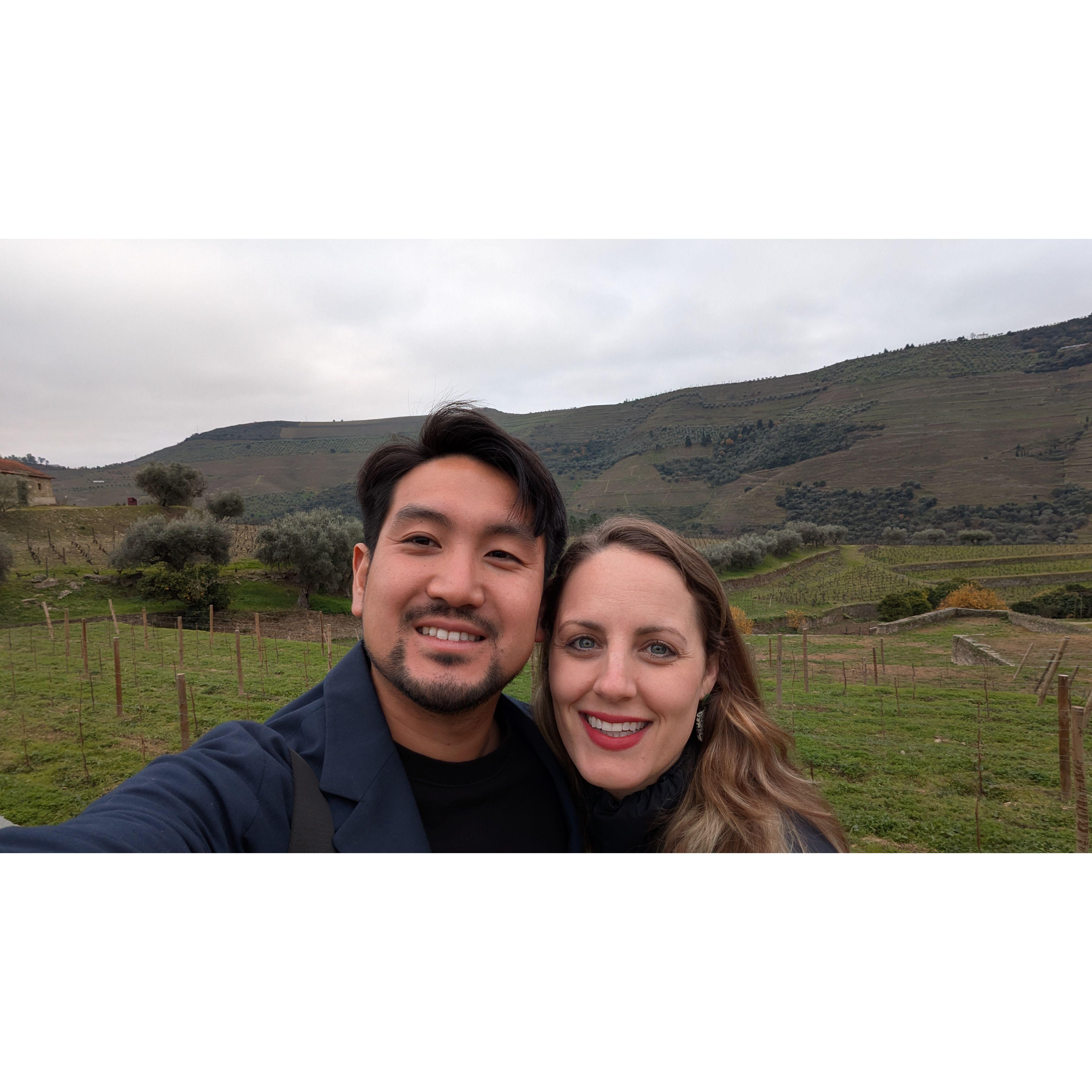 Wine tasting in the Douro Valley, Portugal