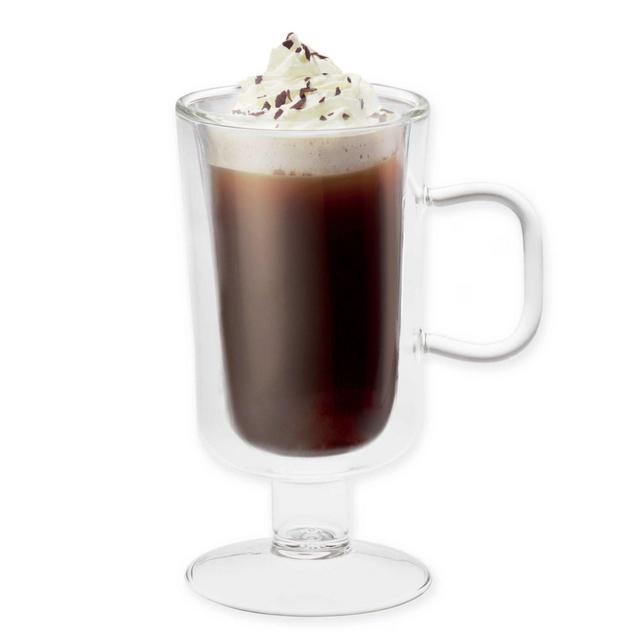 Luigi Bormioli Thermic Borosilicate Double-Wall Irish Coffee Mugs (Set of 2)